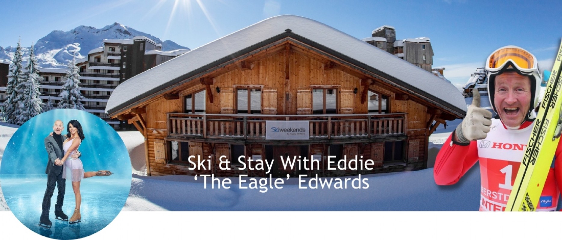 Ski With Eddie the Eagle Edwards - Dancing On Ice Star