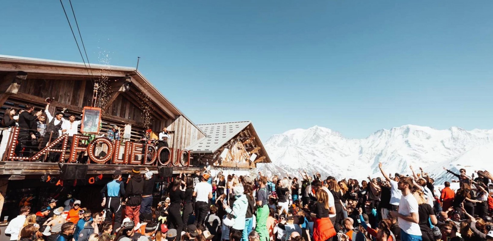 Apres Ski La Folie Douce Saint Gervais