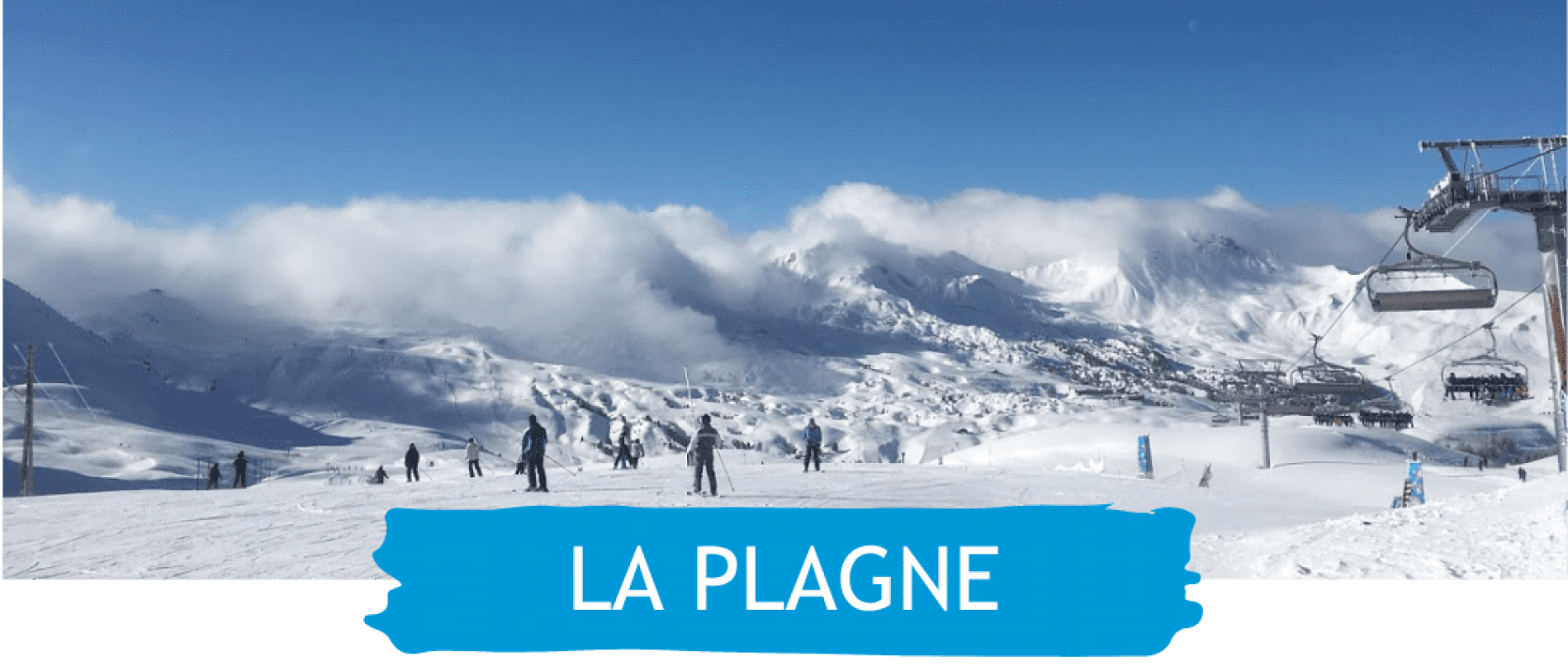 La Plagne 8 night Eurostar ski train package